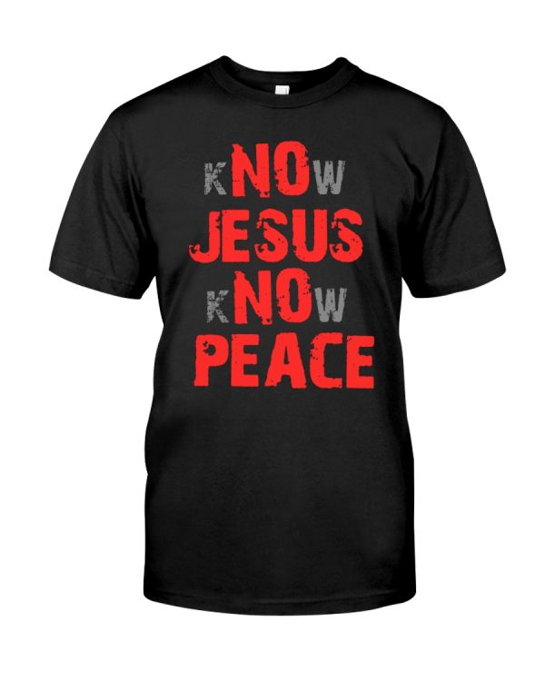 No Jesus no peace shirt