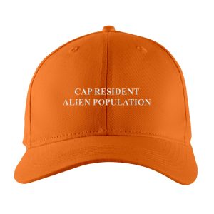 Cap resident alien population hat