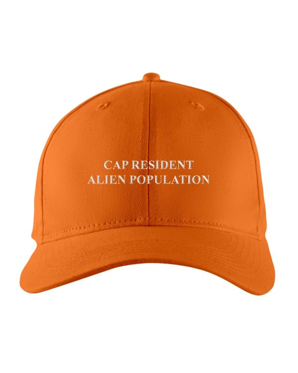 Cap resident alien population hat